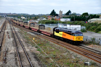 56087 | 6Z52 Chirk  - Teigngrace {Empty Timber Carriers}