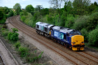 37423 + 66427 | OZ57 Crewe - Barrow Hill